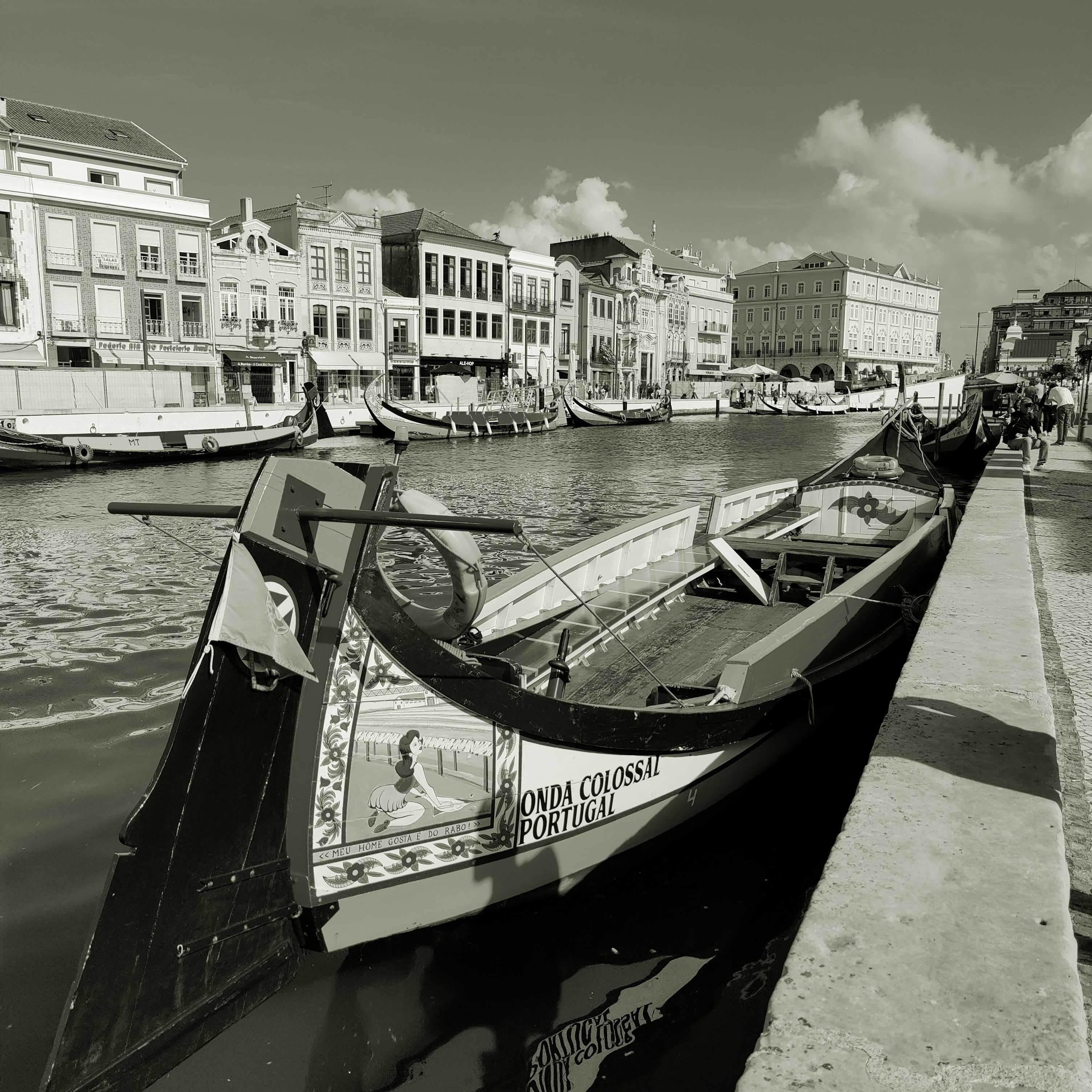 Leben in Portugal – Boote in Aveiro