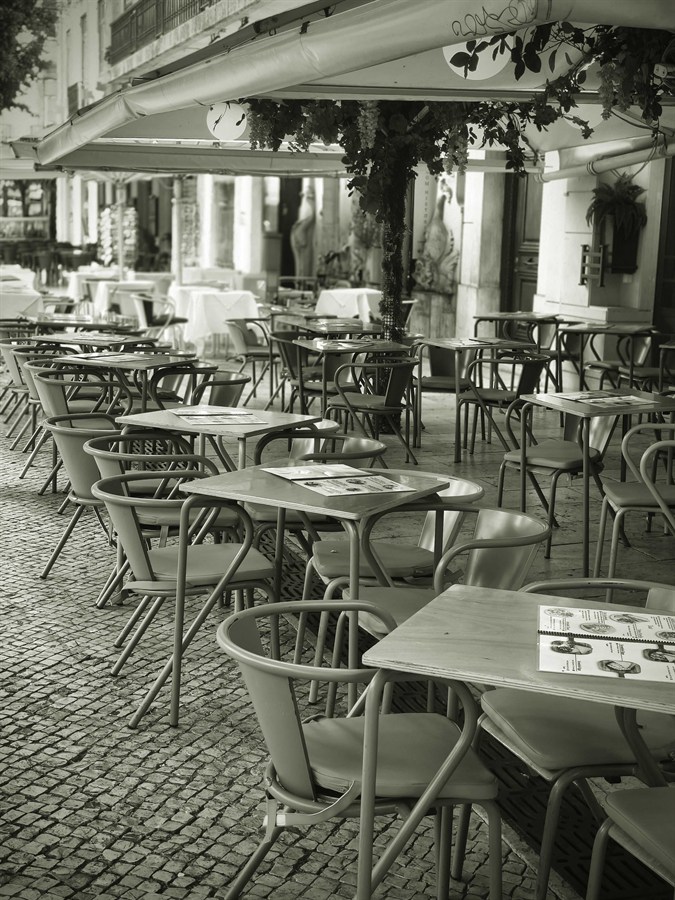 Café-Terrasse in Portugal