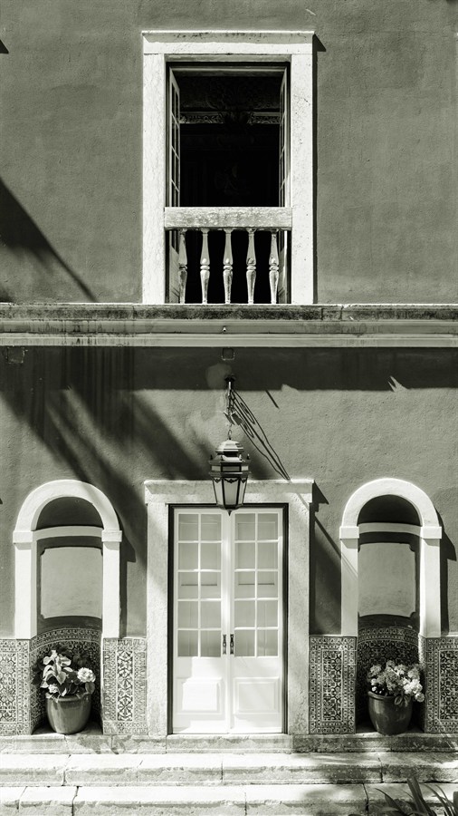 Typisches Haus in Portugal