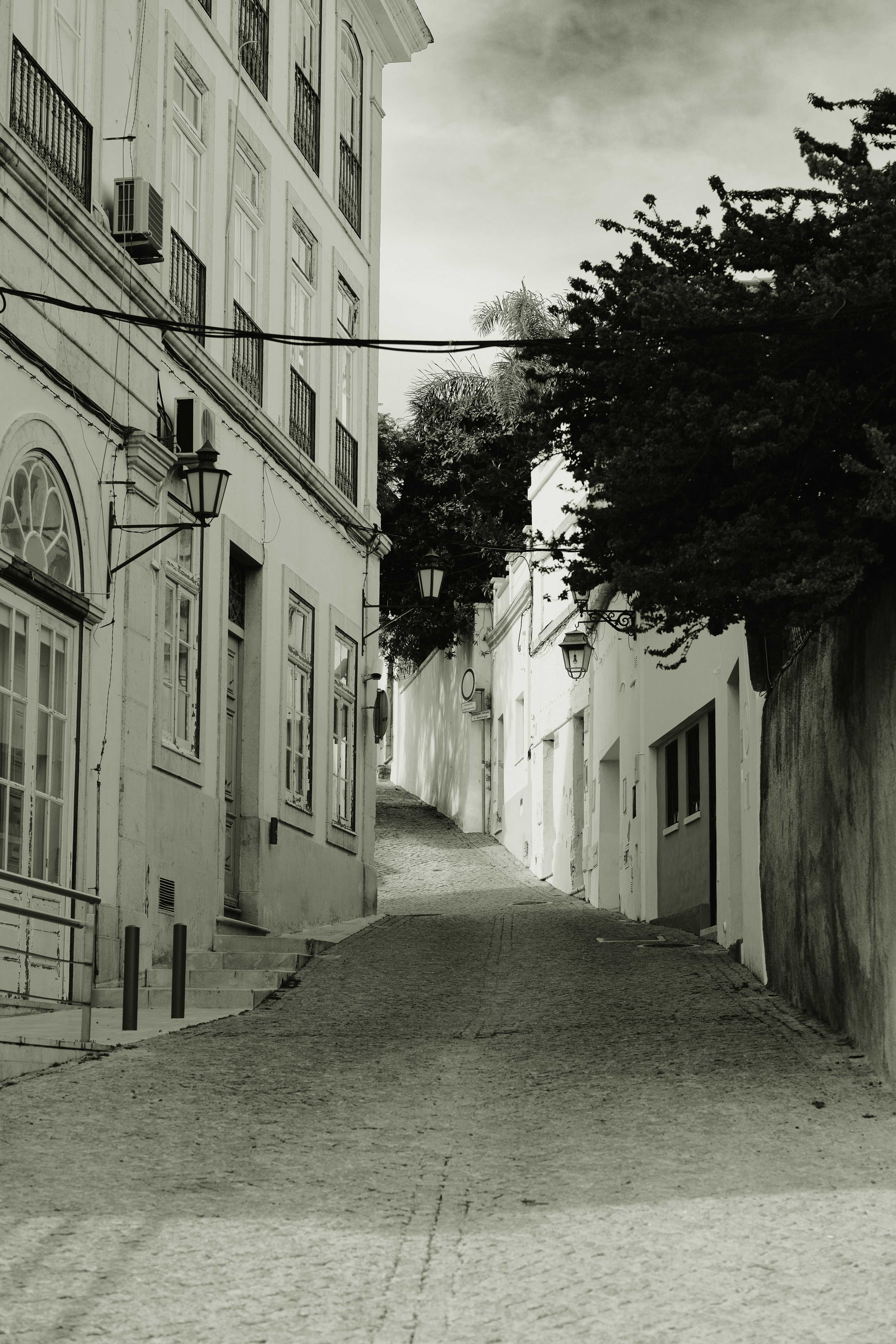 Gasse in unserem Dorf
